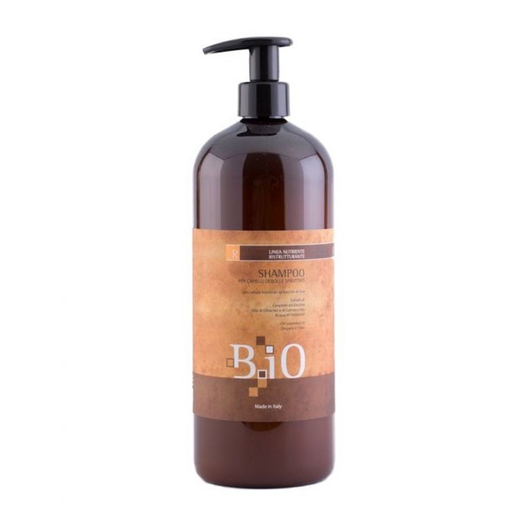 B.IO SHAMPOO R - NUTRIENTE E RISTRUTTURANTE PER CAPELLI DEBOLI E SFRUTTATI 1000 ml