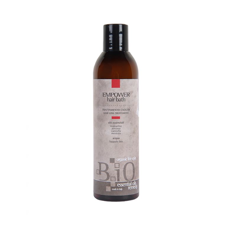 B.IO ESSENTIAL OILS REMEDY - EMPOWER HAIR BATH - SHAMPOO TRATTAMENTO CADUTA A BASE DI OLII ESSENZAILI 250 ML