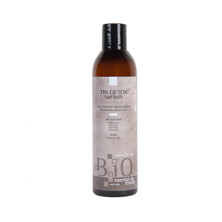 B.IO ESSENTIAL OILS REMEDY - TRI-DETOX HAIR BATH - SHAMPOO TRATTAMENTO DETOSSINANTE A BASE DI OLII ESSENZAILI 250 ML