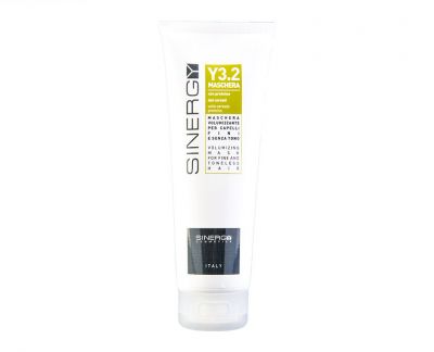 SINERGY COSMETICS Y3.2 MASCHERA PER CAPELLI FINI E SENZA TONO - HYDRO VOLUMIZING SHAMPOO - 250 ml SINERGY COSMETICS