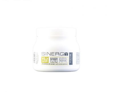 SINERGY COSMETICS Y3.2 MASCHERA PER CAPELLI FINI E SENZA TONO - HYDRO VOLUMIZING SHAMPOO - 500 ml SINERGY COSMETICS