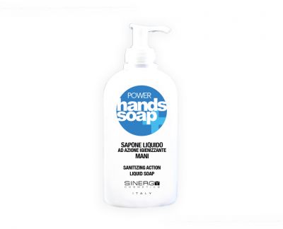 SINERGY COSMETICS - POWER HAND SAN SOAP 500 ml - AZIONE IGIENIZZANTE PER MANI SINERGY COSMETICS