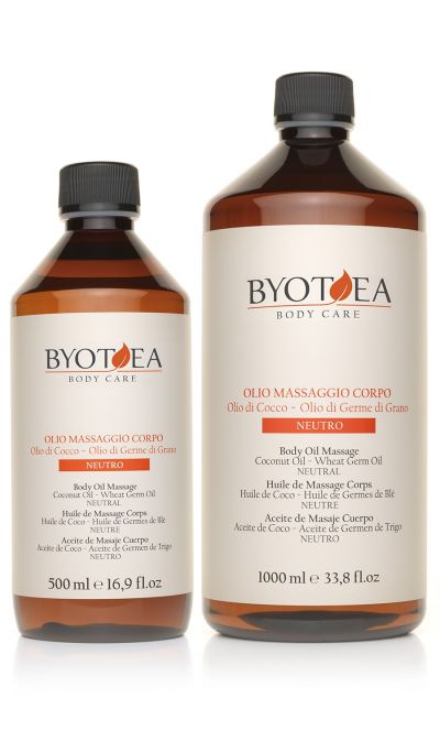 OLIO MASSAGGIO CORPO NEUTRO BYOTHEA