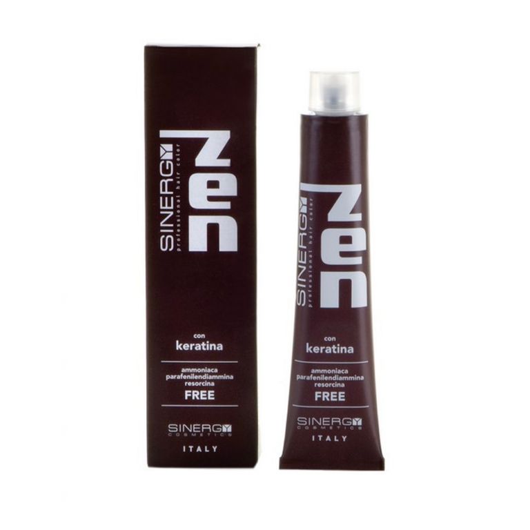 SINERGY COSMETICS - TECNICI - ZEN PROFESSIONAL HAIR COLOR - SENZA AMMONIACA, CON CHERATINA - 100 ML