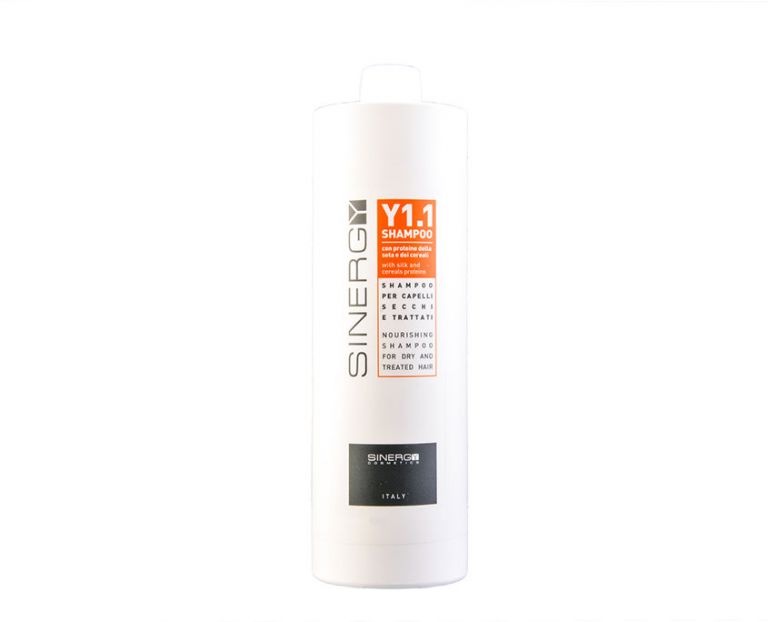 SINERGY COSMETICS - Y1.1 SHAMPOO PER CAPELLI SECCHI E TRATTATI - 1000 ml